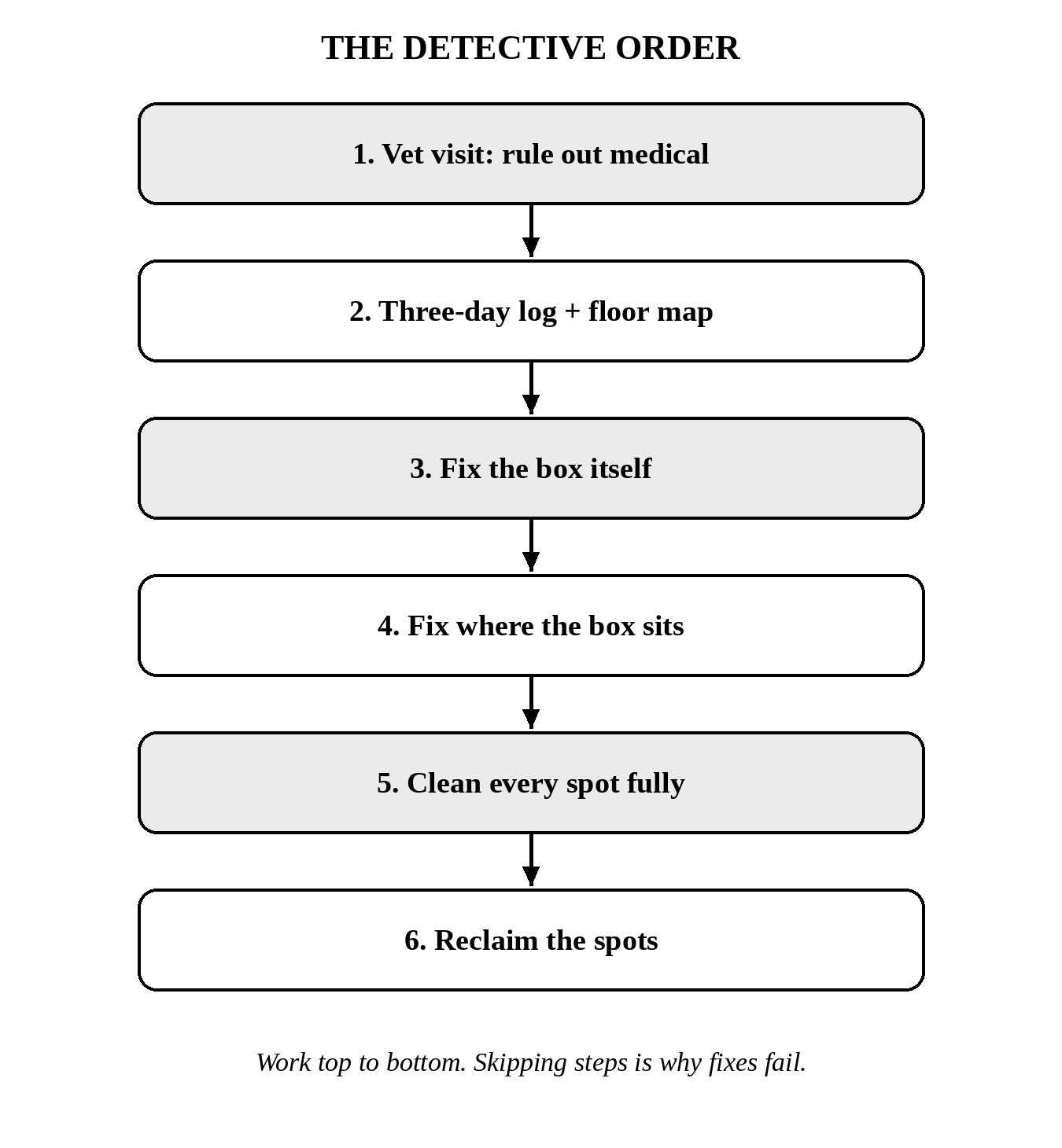 the detective order
